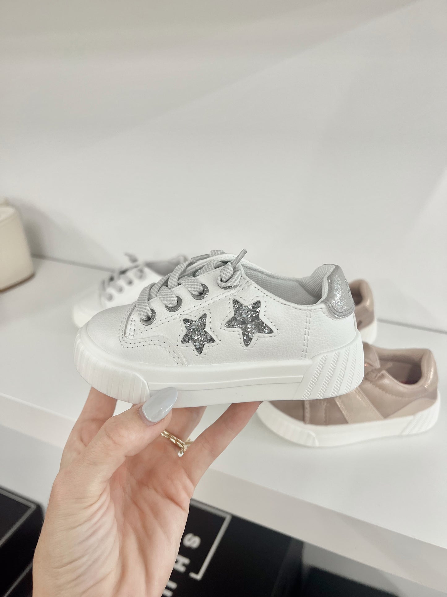 White Star Toddler Sneaker