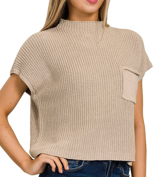 The Savannah Spring Sweater | Taupe