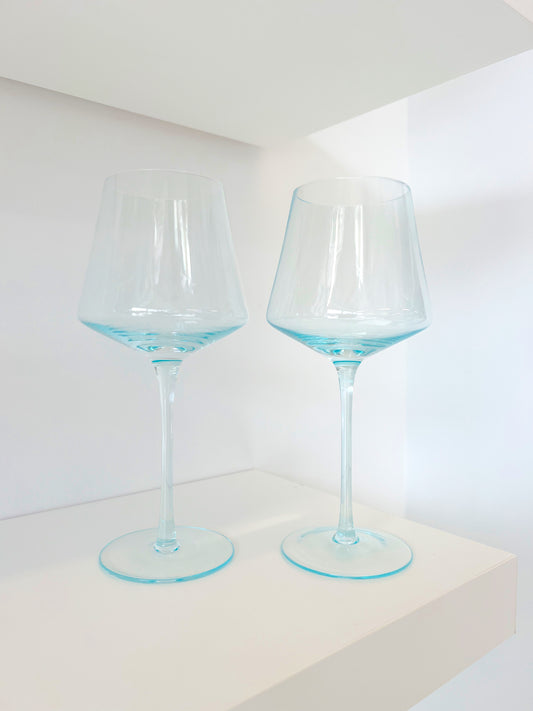 The Poppi Glass | Pastel Blue