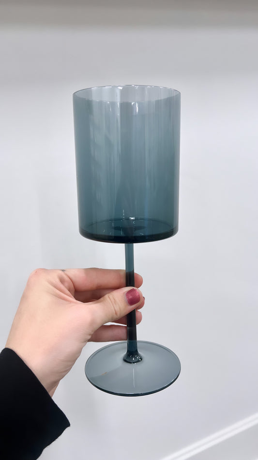 Acrylic Square Glass | Blue