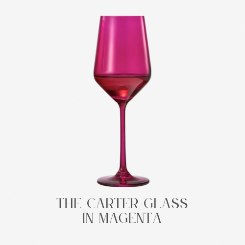 The Carter Glass in Magenta