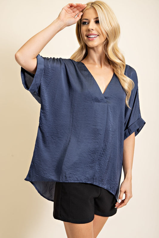 Better Together Blouse / Navy