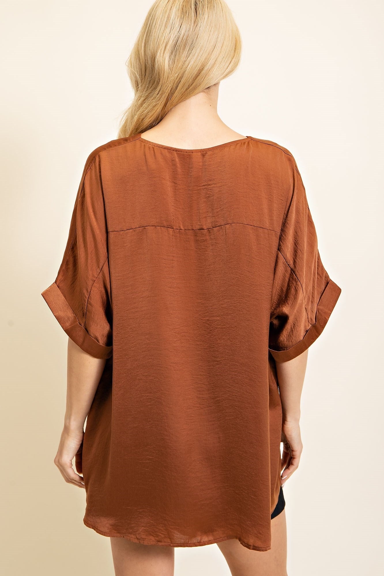 Better Together Blouse / Brown