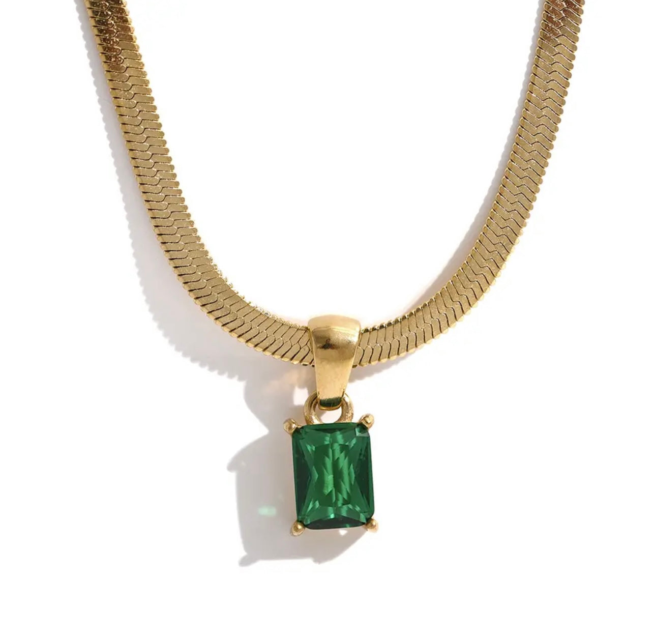 The Penthouse Necklace (Emerald)