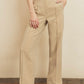 Working Girl Trouser Pant | Taupe