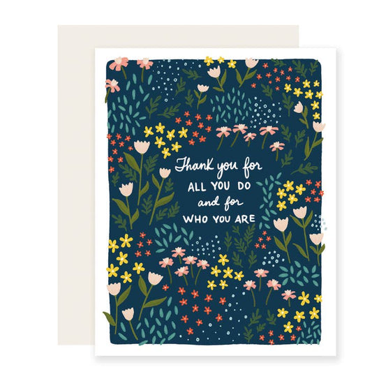 Who You Are / Thank You Card