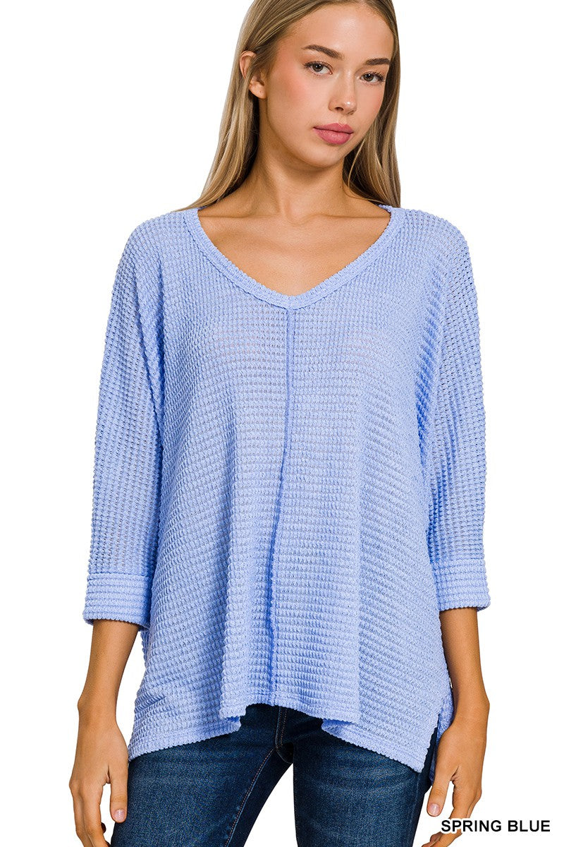 The Kimmie Sweater / Spring Blue