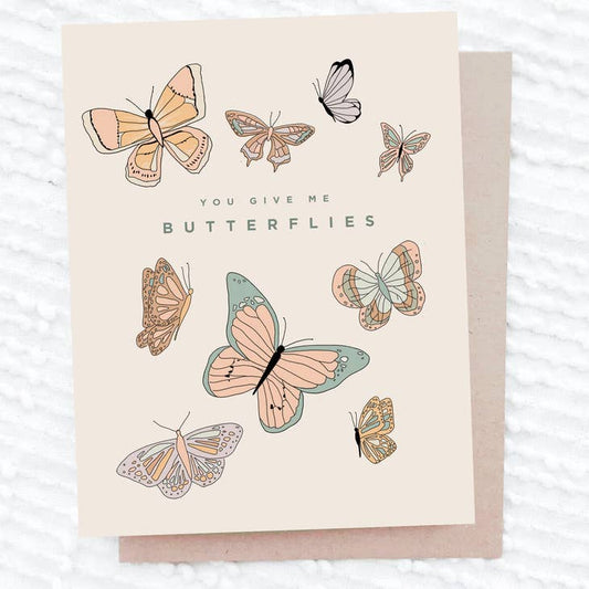 You Give Me Butterflies / Love Card