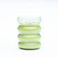 Green Glass Candle