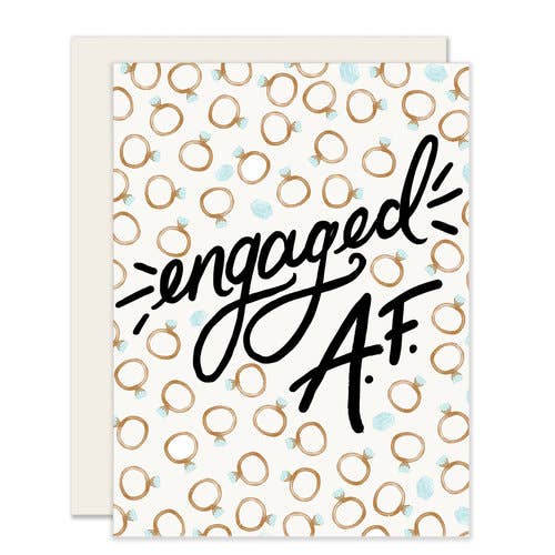 Engaged AF / Engagement Card